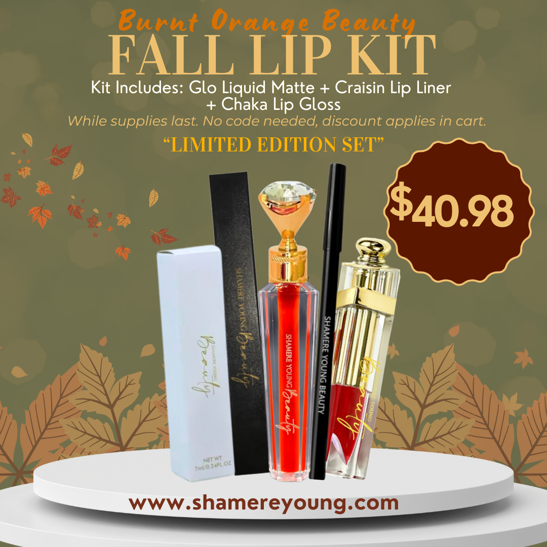 Burnt Orange Beauty - Fall Lip Kit 2