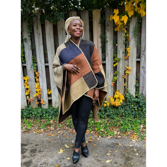 QueenEsta Throw (Poncho)