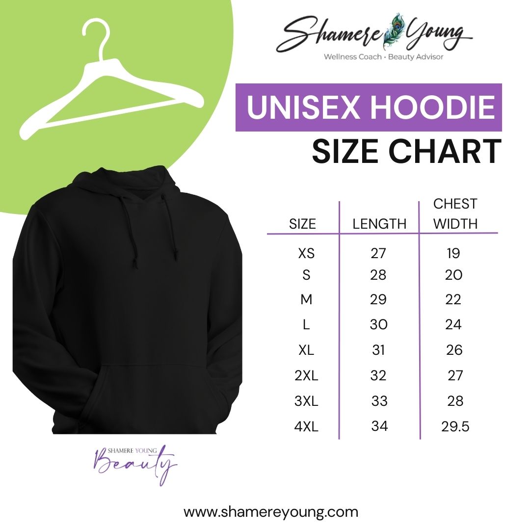 Hoodie Sizing Chart