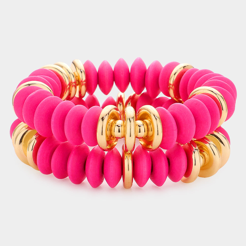 Bailey Wooden Bracelets