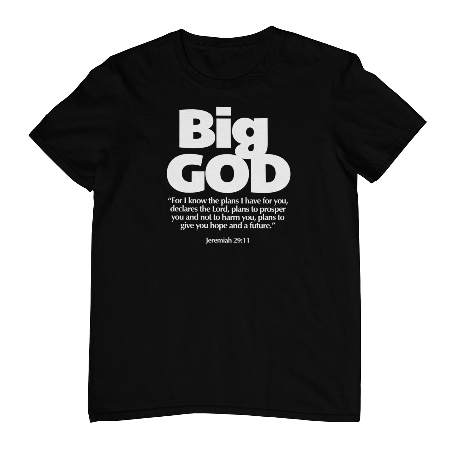 Big God Tshirt - Black & White