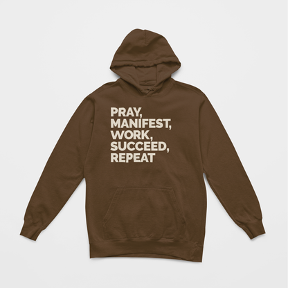 Built to Bloom - Hoodie 2026 - Chocolate Brown w/Cream