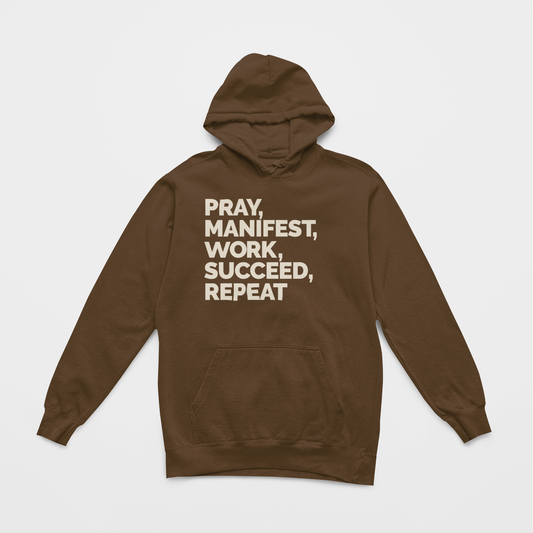 Built to Bloom - Hoodie 2026 - Chocolate Brown w/Cream