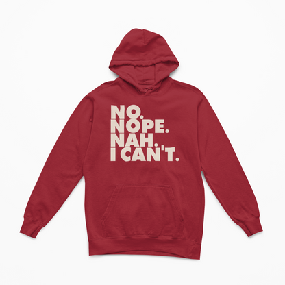 Say It How You Need - Hoodie - Cardinal