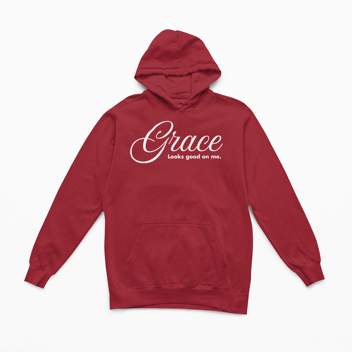 Grace Looks Good On Me - Hoodie - Cardinal