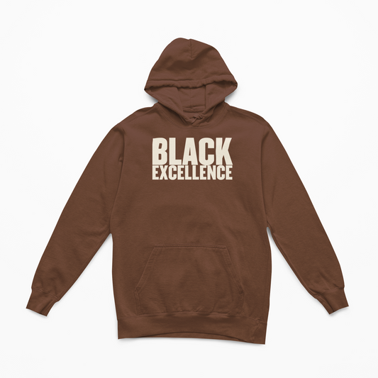 Black Excellence – Hoodie – Chocolate w/ Cream