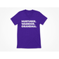 NURTURER. WARRIOR. GRANDMA.  - V-Neck T-Shirt