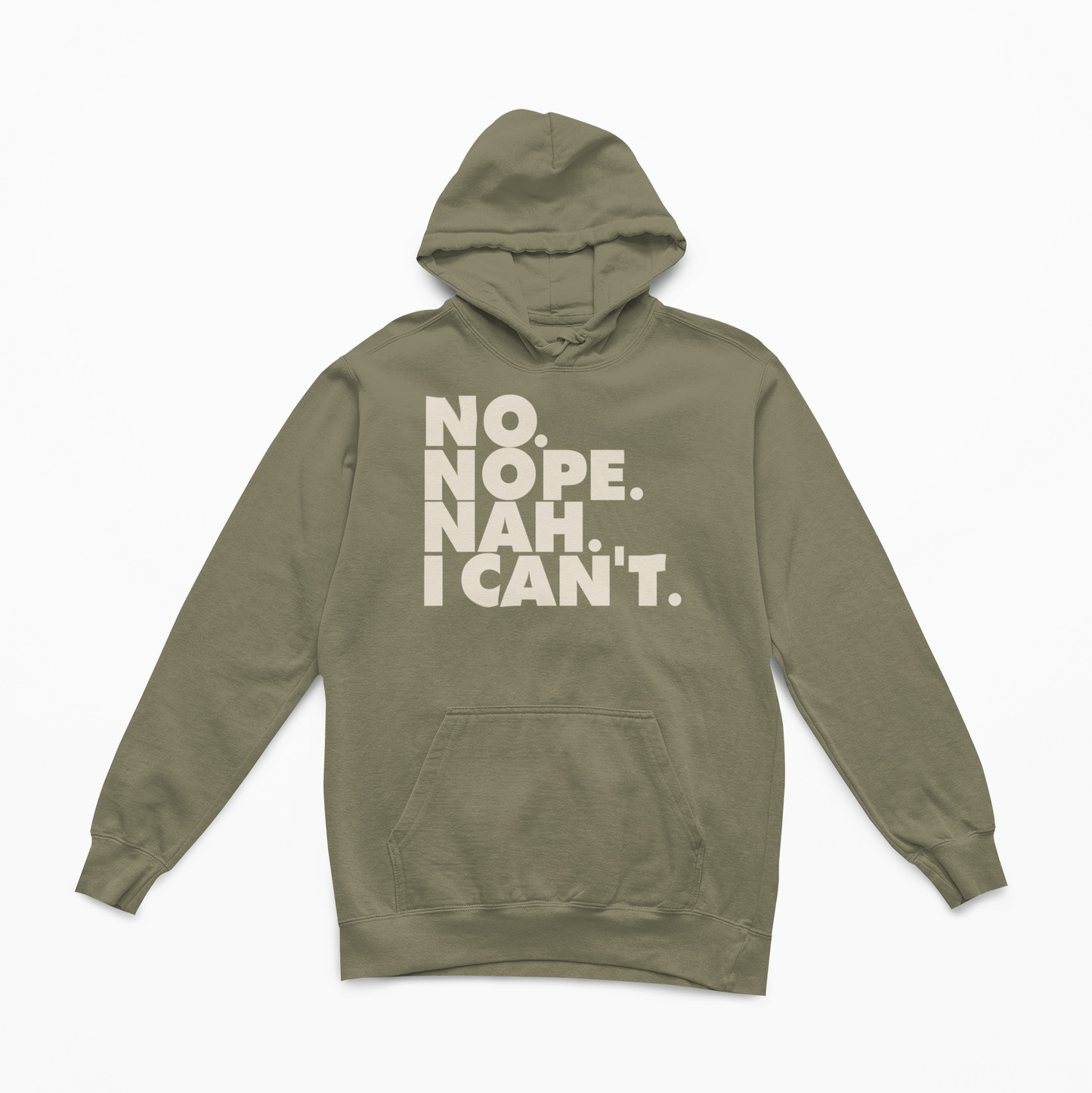 Say It How You Need - Hoodie - Olive