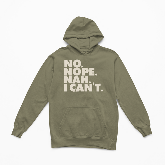 Say It How You Need - Hoodie - Olive