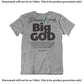 Big God Tshirt - Deep Heather Grey & Black