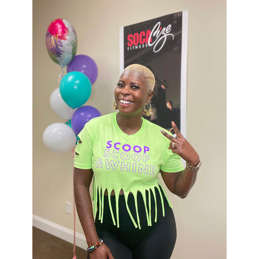 Scoop & Whine Tee - NON Fringe Cut